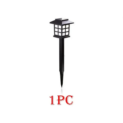 1-10Pack Solar Yard Lights Bright Lawn Lights Outdoor Waterproof Led Solar Pathway Lights Landscape Path Lights