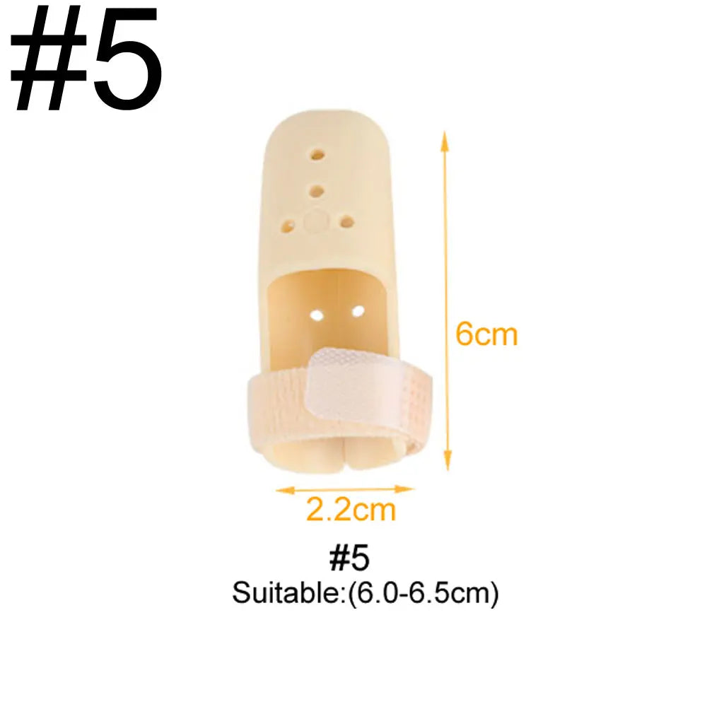 Tcare 1Piece Finger Splint Brace Adjustable Finger Support Protector for Fingers Arthritis Joint Finger Injury Brace Pain Relief