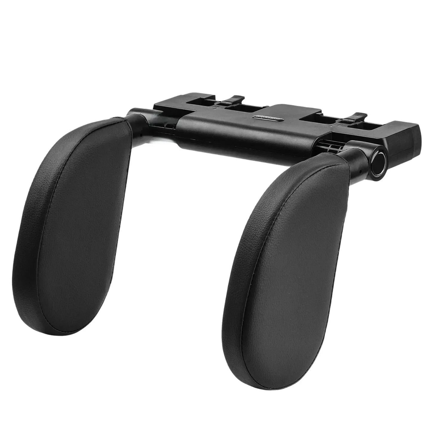 Multifunctional Car Headrest Neck Support with Hidden Hanger, 180° Rotation Universal Car Interior Accessory