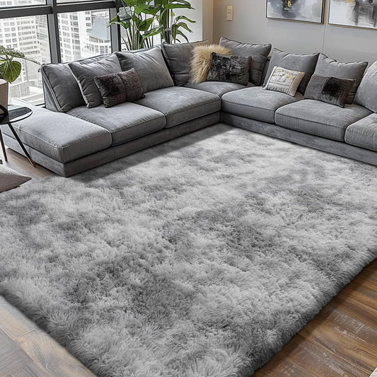 VIKAMA Ultra-Soft Puffy Rug — Bedroom & Living Room Carpet