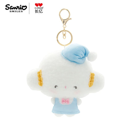 Genuine Sanrio Piano Plush Toy Hello Kitty My Melody Kuromi Cinnamoroll Cartoon Student Backpack Pendant Decoration Girl Gift