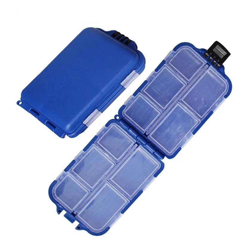 10 Grids Weekly Pill Box 7 Days Foldable Travel Medicine Holder Pill Box Tablet Storage Case Container Dispenser Organizer Tools