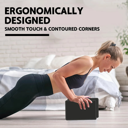 1/2PCS Gym Foam Brick Training Exercise Fitness Equipment Dance Yoga Auxiliary Tool Stretching Body Shaping EVA Yoga Blocks