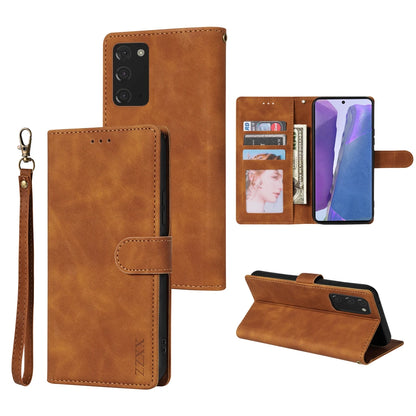 Wallet Magnetic Flip With Card Slot Leather Case For Samsung Galaxy S25 Edge S25 Ultra S24 FE Note 20 10 Lite 10 Plus 9 A36 A56