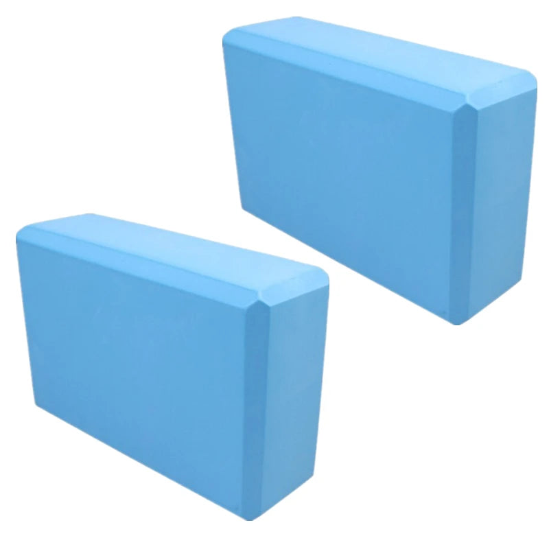 1/2PCS Gym Foam Brick Training Exercise Fitness Equipment Dance Yoga Auxiliary Tool Stretching Body Shaping EVA Yoga Blocks