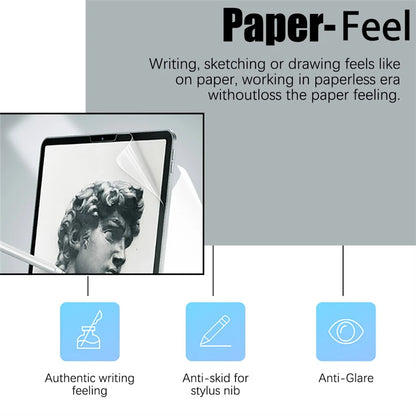3Pcs Paper Feel Like Screen Protector for Samsung Galaxy Tab S7 S8 S9 Plus Ultra Samsung tab S6 Lite s7 s9 fe A8 A9 A7 No Glass