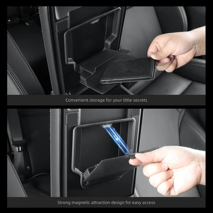 for 2025 2026 Tesla Model Y Juniper (Standard, Premium & Performance) Model YL Model 3 Center Console Armrest Hidden Storage Box