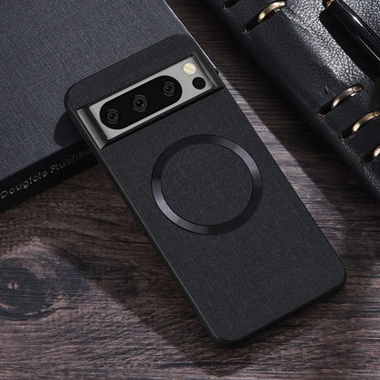 for Magsafe Fabric Cloth Case for Google Pixel 9 8 7 6 10 Pro XL 7A 8A 6A Magnetic Wireless Charging Slim Cover for Pixel 9Pro
