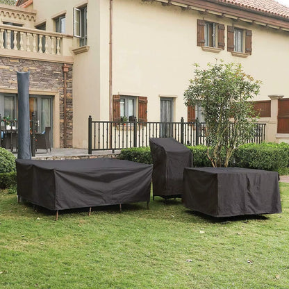 Real Outdoor Cover for Garden Furniture Rain And Snow Resistant Patio Chair Sofa Table Dust Cover Protective Outdoor Cushion