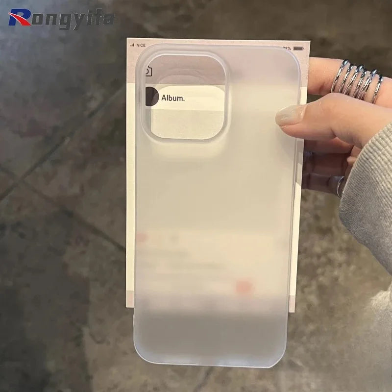 For Samsung Galaxy A56 A55 A54 A53 Note 20 Ultra 10 Plus 9 5G 4G Phone Case Matte Simple Soft Shockproof Frosted Cover
