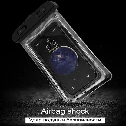 IPX8 Universal Waterproof Phone Cases For iPhone 15 14 13 12 11 Pro Max Water Proof Bag Swim Cover For Samsung S23 S22 S21 Ultra