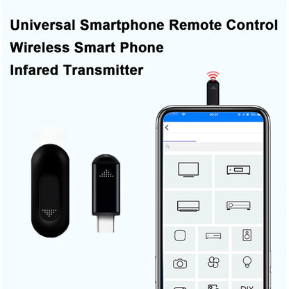 Smartphone Infrared Remote Adapter App Control Transmitter for iPhone Android Mobile Phone Universal IR Controller
