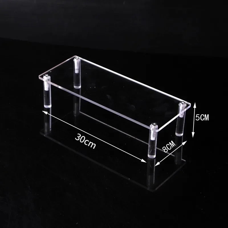 1-5 Tier Iridescent Acrylic Display Risers Stand Shelf for Figures Collectibles Cupcakes Perfumes Jewel Decorating & Organizing