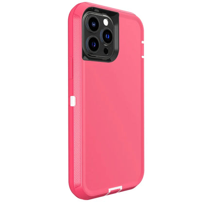 3 IN 1 Heavy Duty Armor Shockproof Dust-Proof Case For iPhone 15 14 13 12 11 16Pro MAX  MINI XSMAX XR X XS SE 6 7 8 PLUS Cover