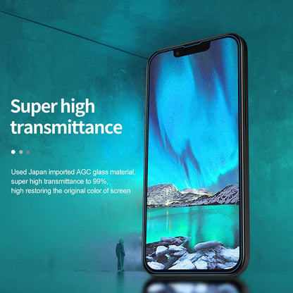4PCS Tempered Glass for iPhone 11 12 13 14 15 16 17 Pro Max Screen Protector for iPhone 13 12 Mini 16 15 14 Plus XR X/XS Glass