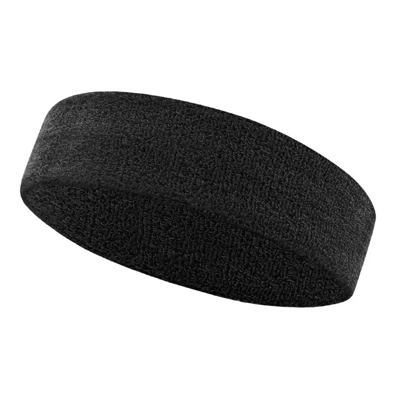 AOLIKES 1PCS Sweatbands Sports Headband - Terry Cloth Moisture-Wicking Sports Towel Headband for Tennis,Basketball,Running,Gym