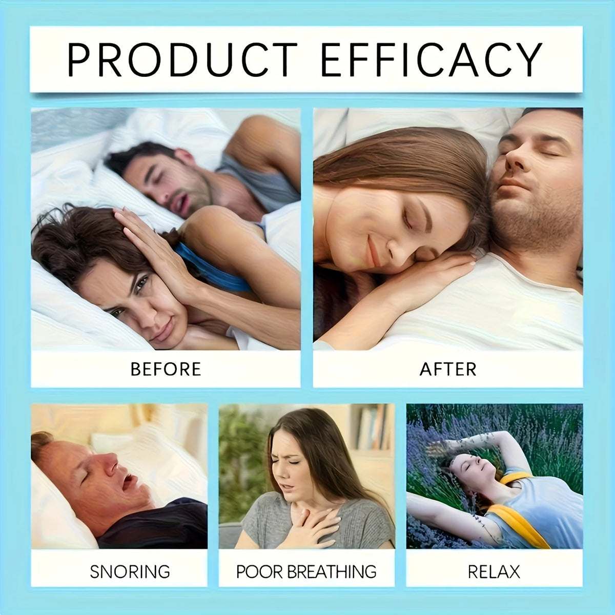 Novice Friendly Gentle Nasal Expansion Magnetic Suction Anti Snoring Nasal Patch Set, Easy-to-use Anti Snoring Sleep Pla H2636-7
