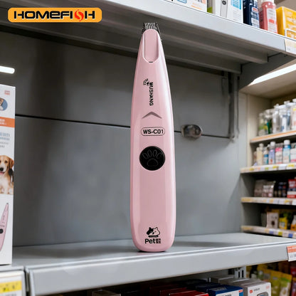 Electric Grooming Trimmer For Dogs Waterproof  Designed For Trimming Paw Hair Low-noise Suitable ForShaving The Face Paws Ears H