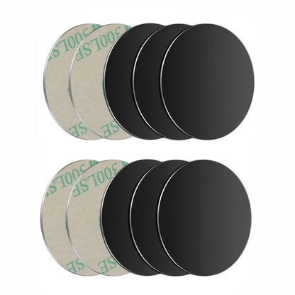5/10pcs Phone Metal Plates for Magsafe Cellphone Holder Iron Sheet Universal Sticker Disk Mount for iPhone 17 16 15 Pro Samsung