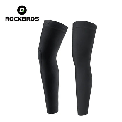 ROCKBROS  Arm Sleeve Breathable Quick Dry UV Protection Cycling Sport Sleeve Ice Fabric Sunscreen Sports Wear Fitness Arm Sleeve