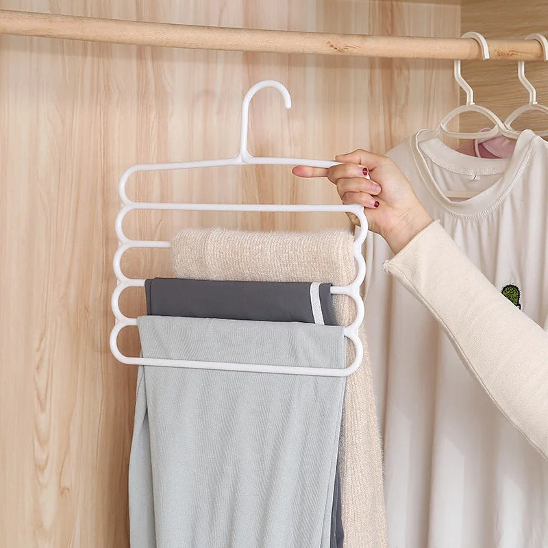 1-Pack 5-Tier Slim Storage Rack - Small Space Organizer for Pantry, Bathroom & Closet