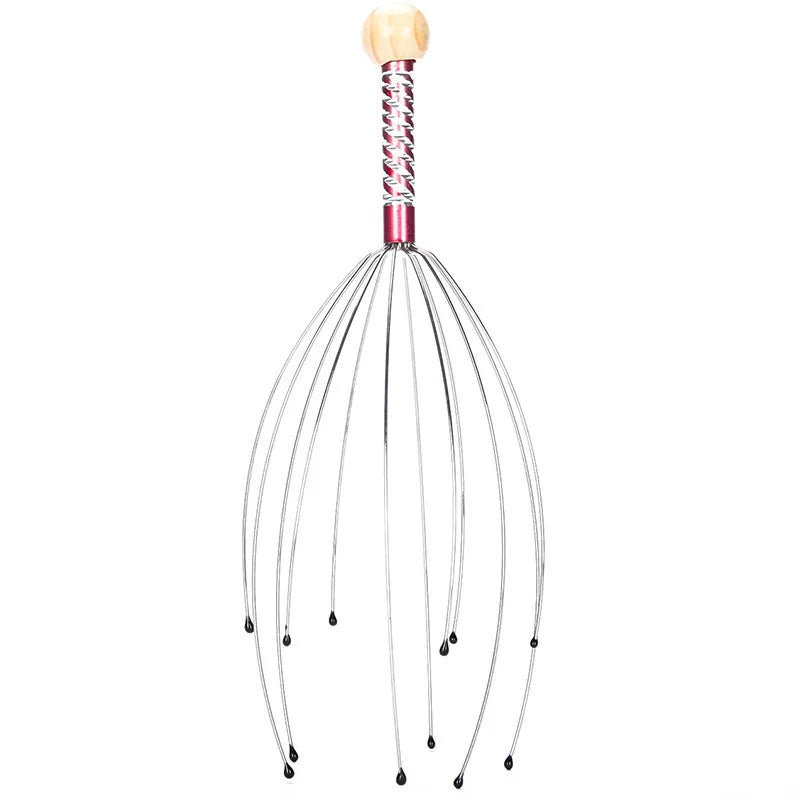 Octopus Scalp Massager – Stainless Steel Head Relaxer