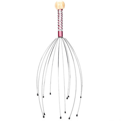 Octopus Scalp Massager – Stainless Steel Head Relaxer