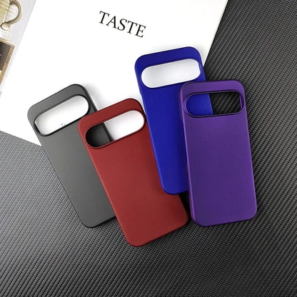 Slim Matte PC Case for Google Pixel 10A 9A 9 Pro XL 8 7 10 Pro Solid Color Shockproof Cover for Google 5 XL 6 Pro Pixel 6A 7A 8A