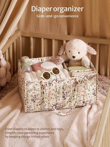 PANGDUBE Baby Diaper Bag Storage Bag for Baby Newborn Items Diaper Stackers & Caddies Diaper Organizer Nappy Bag for Baby Things