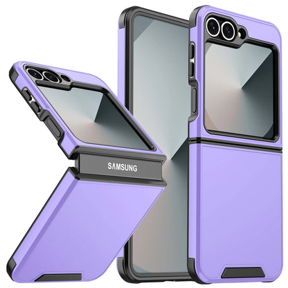 Luxury Original Official Slim Matte Protect Phone Case Samsung Galaxy Z Flip 7 8 6 5 4  For Wireless Charging Shockproof Cover