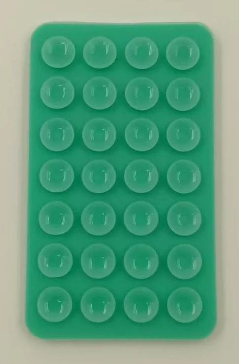 Double-Sided Silicone Suction Cup Phone Holder 28 Pads Universal Stand for Tablet & Charger