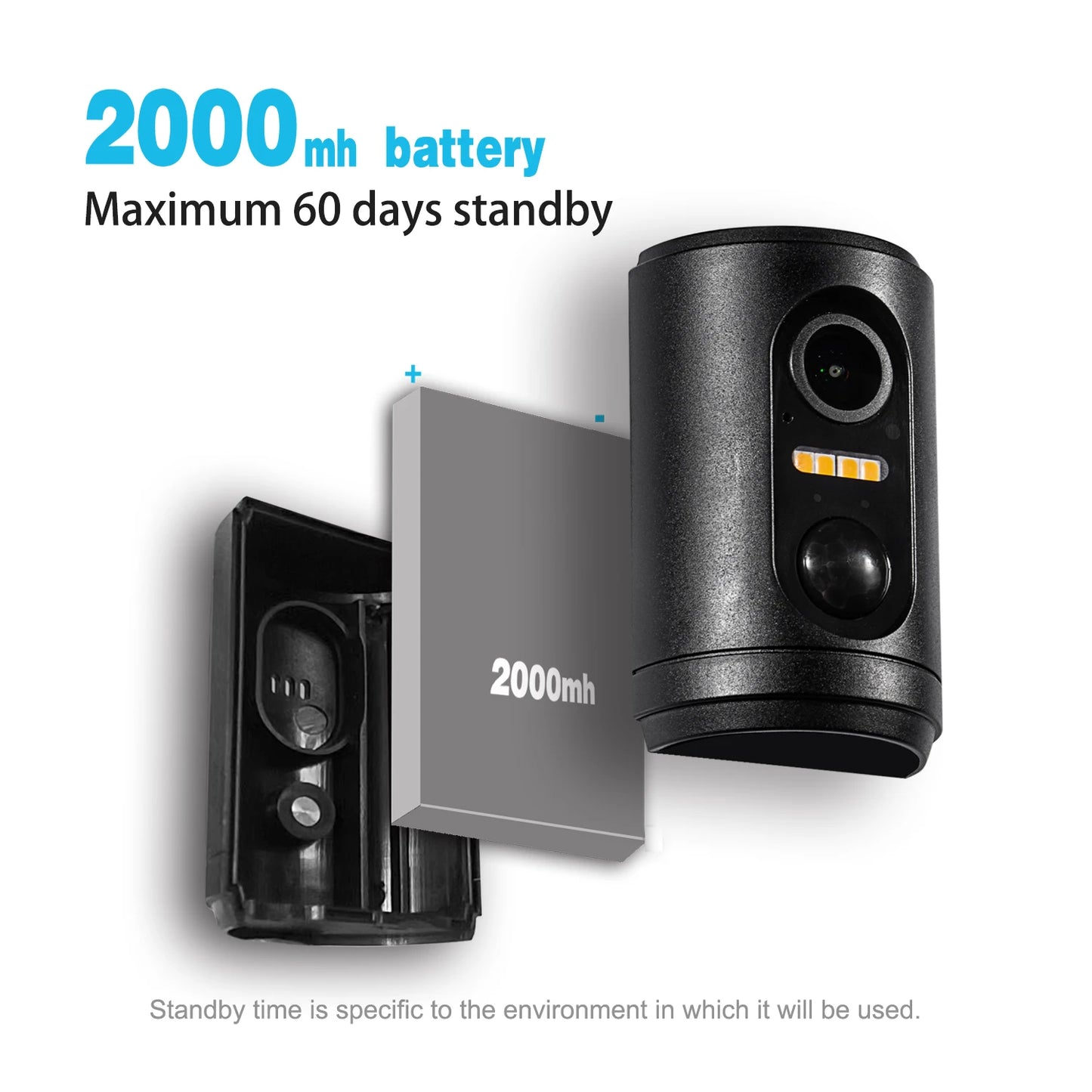 1080P Mini Bird House Camera Wifi With Battery Long Standby Indoor PIR Detection Wireless Bird Camera Feeder Video Animal Camera