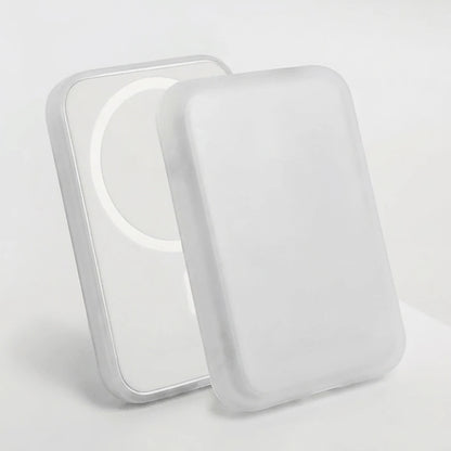 1Pcs Black TPU Charging Case Protector, Compatible With Apple's Original MagSafe Wireless Power Bank