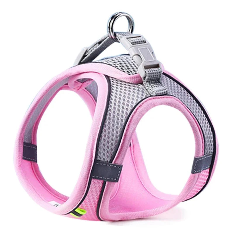 Reflective Adjustable Harness and Leash Set for Cats and Dogs