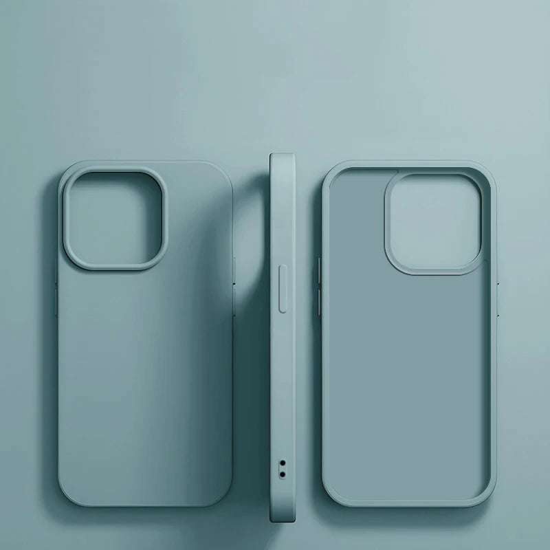 Liquid Silicone iPhone Case — Slim Anti-Scratch Cover