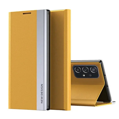 Luxury Leather Flip Plating Phone Cases For Samsung Galaxy S26 S25 S23 S22 S24 Ultra A15 16 17 25 26 35 36 55 56 Back Cover