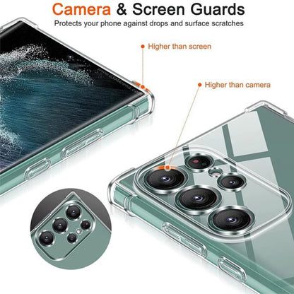 Clear Case For Samsung Galaxy S25 S24 S23 S22 S21 Plus Ultra Shockproof Case A54 A34 A14 A56 A53 A33 A36 A13 A52 A32 A55 Cover