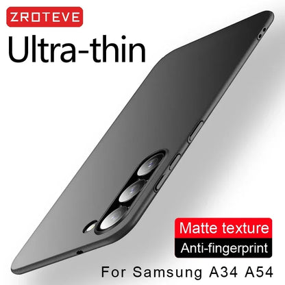 A73 A53 Case Zroteve Slim Hard PC Frosted Cover For Samsung Galaxy A13 A23 A33 A52 s A72 A52s A14 A24 A34 A54 Phone Cases