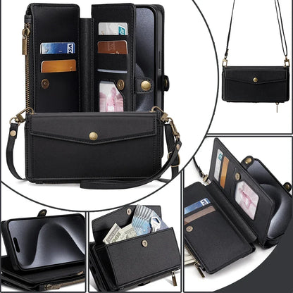 Flip Cover Wallet Phone Case For Samsung Galaxy S26 S25 S24 S23 S22 S21 FE Plus Ultra Edge 5G PU Leather Multi-Functional Bags