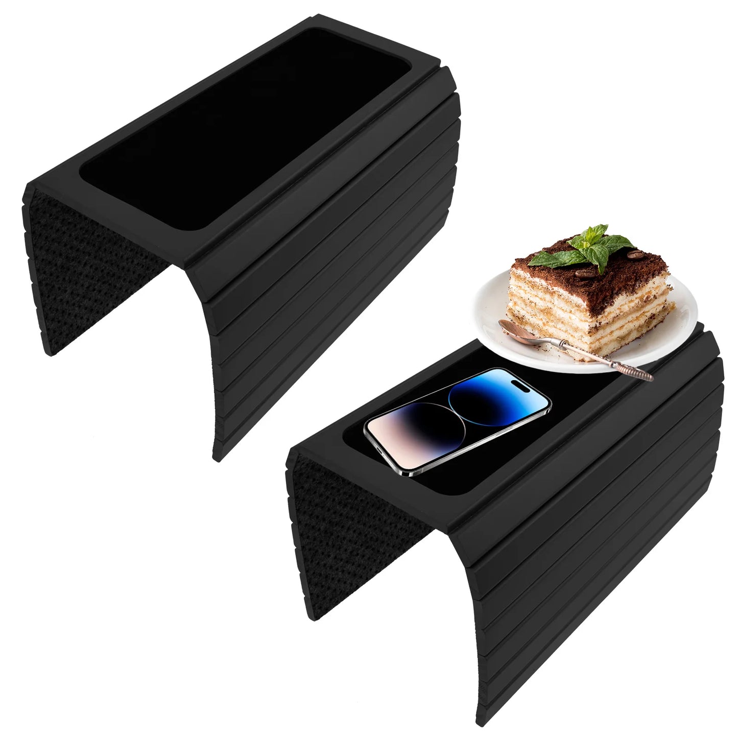 Wood Sofa Arm Tray Sofa Tray in Folding Design Sturdy and Robust Sofa Tray Convenient Sofa Tray for Storage Sofa Tray Home