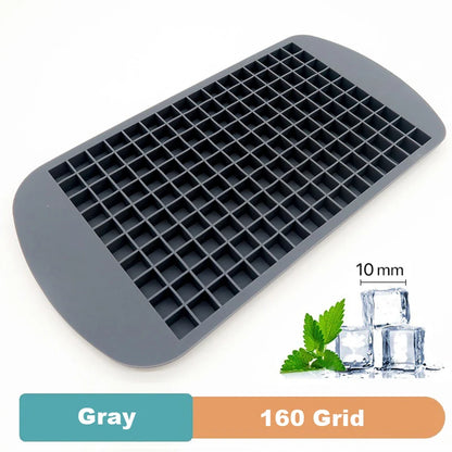 SoftAura 4/6/8/15/160 Grid Large Silicone Ice Cube Tray Food Grade Jumbo Ice Maker Mold Square Ice Tray for Home Kitchen DIY