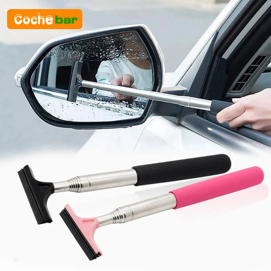 Telescopic Car Rearview Mirror Wiper – Multi-Function Cleaning Tool