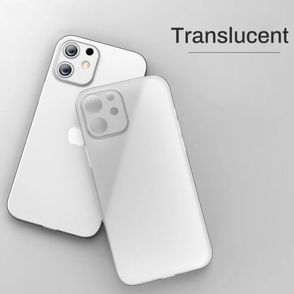 0.2MM Thickness Slim Cover Cases Ultra Thin Matte Phone PP Case For Iphone 11 12 13 14 15 16 17 Air plus Pro Max Mini X Xr XsMax