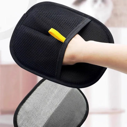 Double-Sided Pet Grooming Gloves for Cats & Dogs