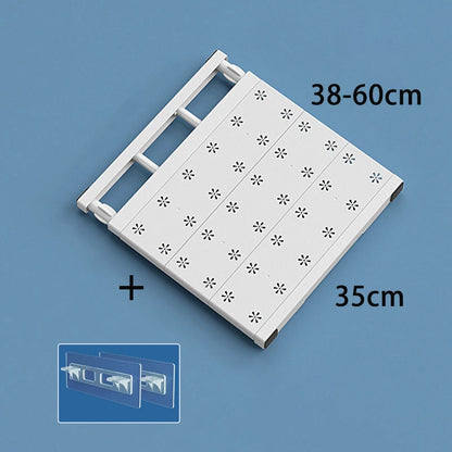 Adjustable Wardrobe Storage Shelves Clothing Closet Shelf Wall Mounted Rack for Bathroom Kitchen Cabinet Shelves Home Organizer