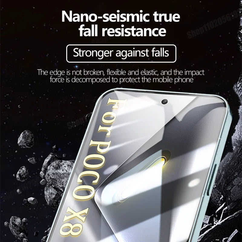 4PCS Hydrogel Film For Xiaomi POCO X8 Pro Max X7 X6 X5 X4 GT X3 M6 M7 Pro Screen Protector For POCO F8 Ultra F7 Pro F6 C75 Film