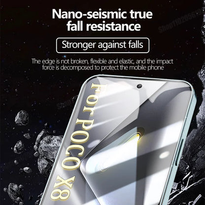 4PCS Hydrogel Film For Xiaomi POCO X8 Pro Max X7 X6 X5 X4 GT X3 M6 M7 Pro Screen Protector For POCO F8 Ultra F7 Pro F6 C75 Film