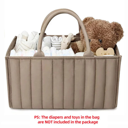 PANGDUBE Baby Diaper Bag Storage Bag for Baby Newborn Items Diaper Stackers & Caddies Diaper Organizer Nappy Bag for Baby Things