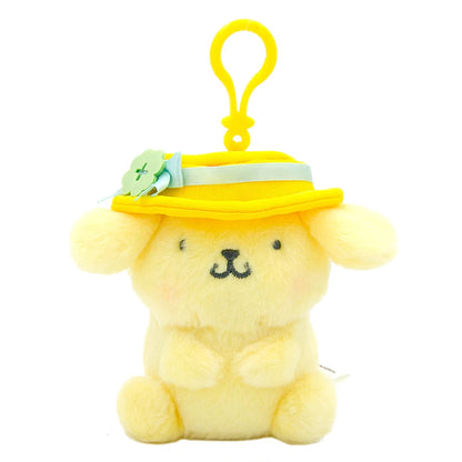 Genuine Sanrio Piano Plush Toy Hello Kitty My Melody Kuromi Cinnamoroll Cartoon Student Backpack Pendant Decoration Girl Gift