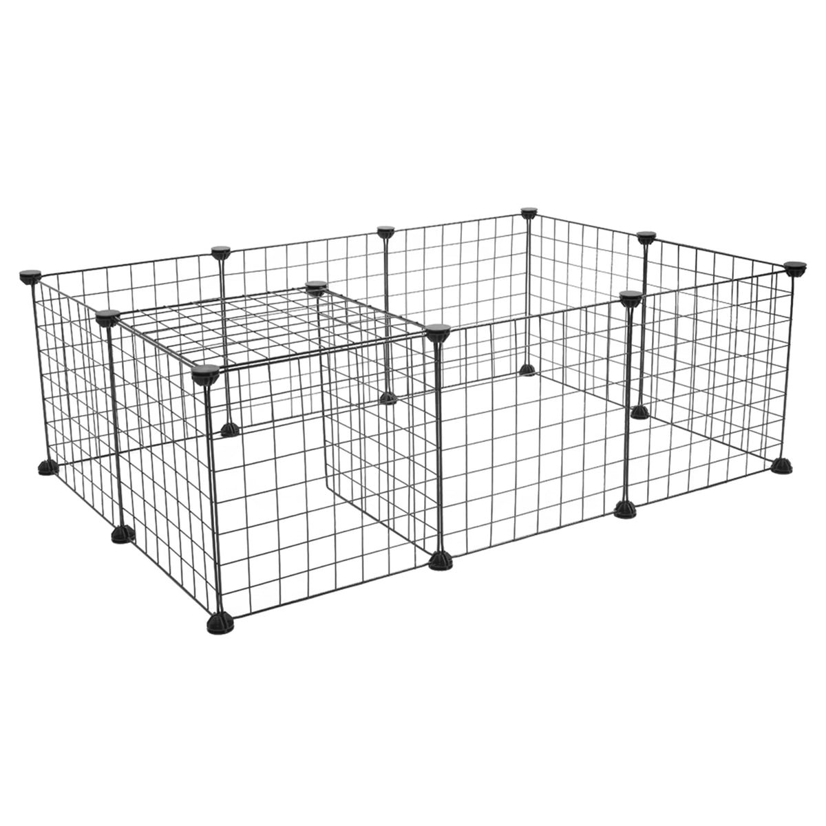 Pet Playpen Small Animal Cage Indoor Portable Metal Wire Yard Fence for Animals Guinea Pigs Rabbits Kennel Crate Fence Tent